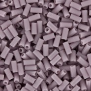 Miyuki Bugle 3mm Beads Opaque mauve BGL1-410